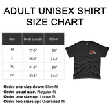 'Treat A Latina With Compassion' Hidden Message Men's T-Shirt - Black - Premium Cotton