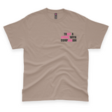 'Treat A Latina With Compassion' Hidden Message Men's T-Shirt - Mocha - Premium Cotton