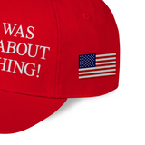 'Trump Was Wrong About Everything!' Unisex Presidential Dad Hat - Red - Premium Chino Twill