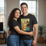 'Brother Bear Meets a Big Booty Latina' Unisex T-Shirt - Black - Premium Cotton