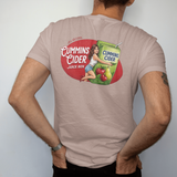 'Cummins Cider' Men's T-Shirt - Mocha - Premium Cotton