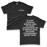 'I'm Very Vulnerable' *Single Dad Version* Men's T-Shirt - Black - Premium Cotton