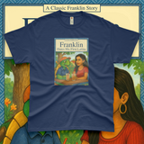 'Franklin Dates His First Latina' Unisex T-Shirt - Navy Blue - Premium Heavy Weight Cotton