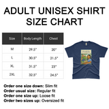 'Franklin Dates A Latina Nurse' Unisex T-Shirt - Navy Blue - Premium Heavy Weight Cotton