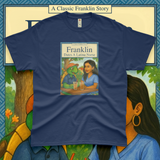 'Franklin Dates A Latina Nurse' Unisex T-Shirt - Navy Blue - Premium Heavy Weight Cotton